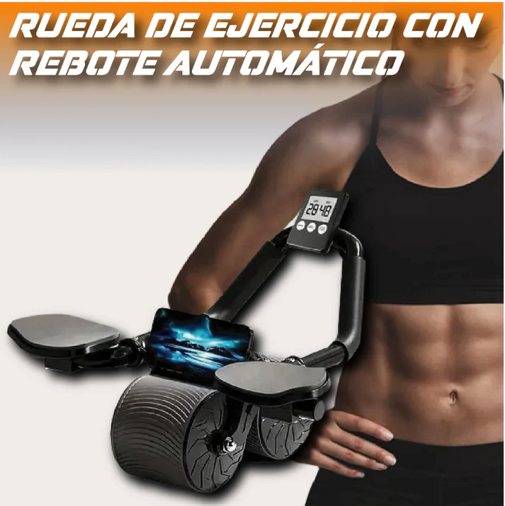 Elbow Support Rebound Abdominal Wheel(Get a free kneeling mat)