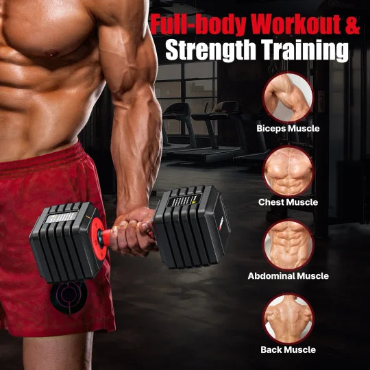 All-in-One Adjustable Dumbbell for Home Fitness