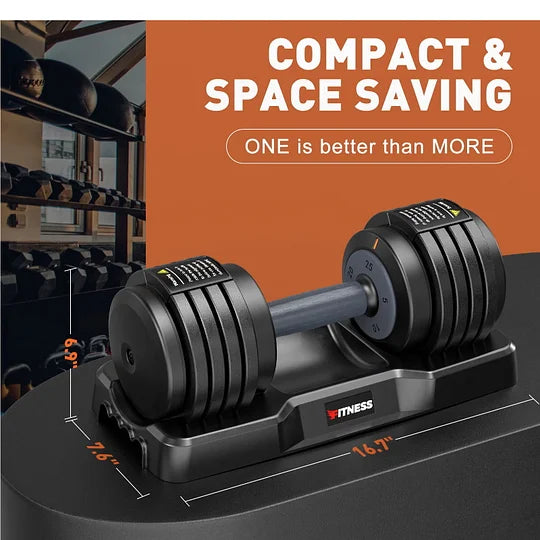 All-in-One Adjustable Dumbbell for Home Fitness