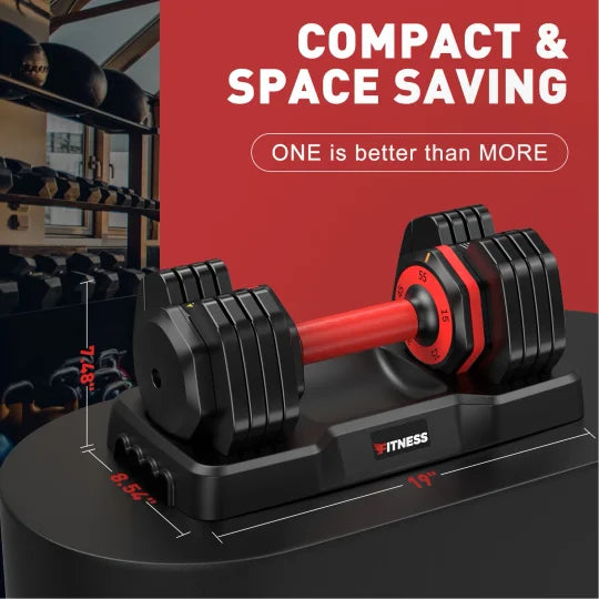 All-in-One Adjustable Dumbbell for Home Fitness