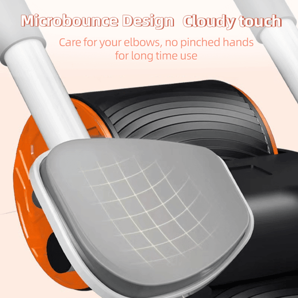 Elbow Support Rebound Abdominal Wheel(Get a free kneeling mat)